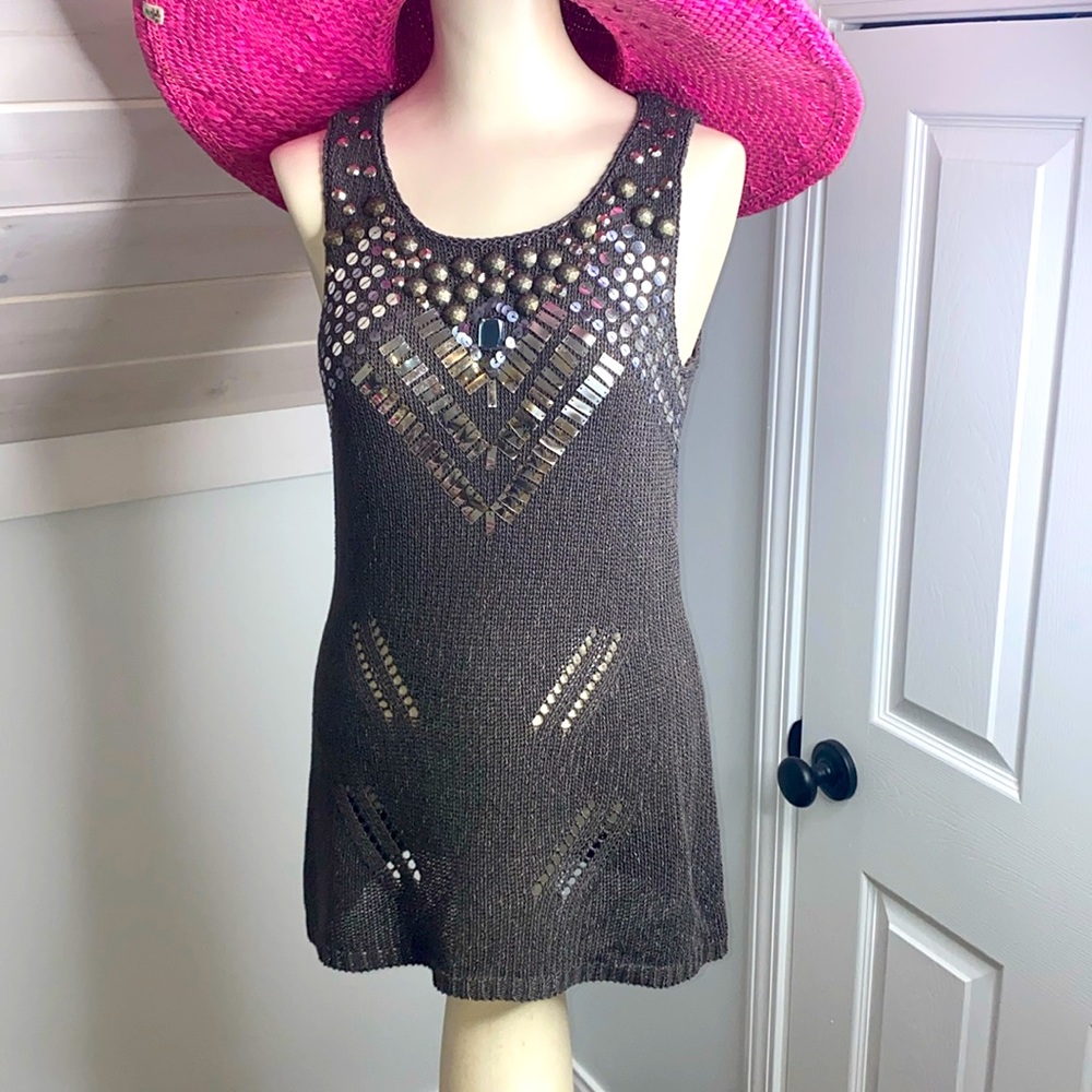 BCBG MaxAzria Sleeveless Sweater